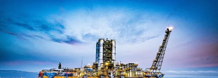 Offshore oil and gas platform