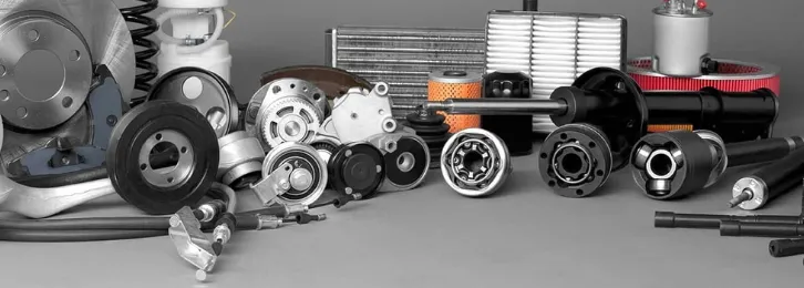 Assorted mechanical spare parts